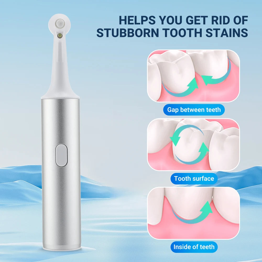 Electric Tooth Polisher - 4 Modes Dental Tartar Remover Plaque Stains Cleaning Teeth Whitening Tool