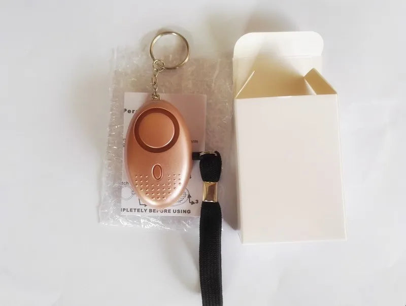 Safety Protect Alert Self Defense Alarm 130dB Anti-wolf Women SOS Security Emergency LED Self-defense Keychain Supplies Gadgets