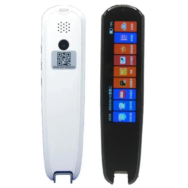 2026 Smart AI Scan Pen – 134 Languages, Voice & Photo Translator, 3.38” Touchscreen, Offline Record & Instant Translation