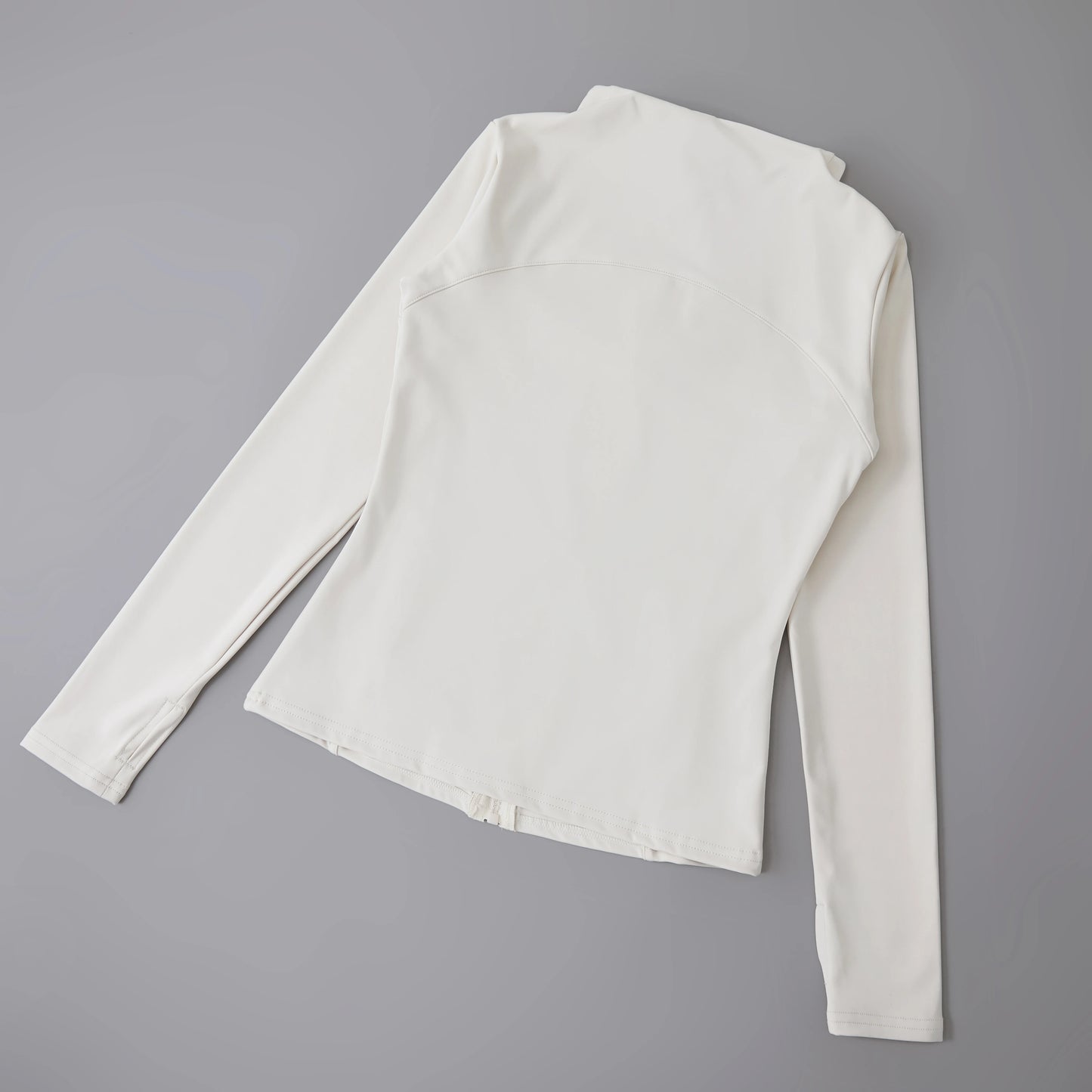Long Sleeve sport fitness yoga clothing womens fitness crop top coat outfits for women slim yoga jackets zipper sport jacket