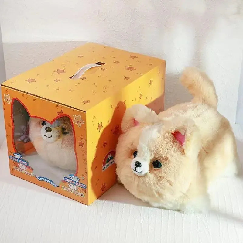 Interactive Huggy Cat Dog - Realistic Electric Plush Pet with Voice & Movement