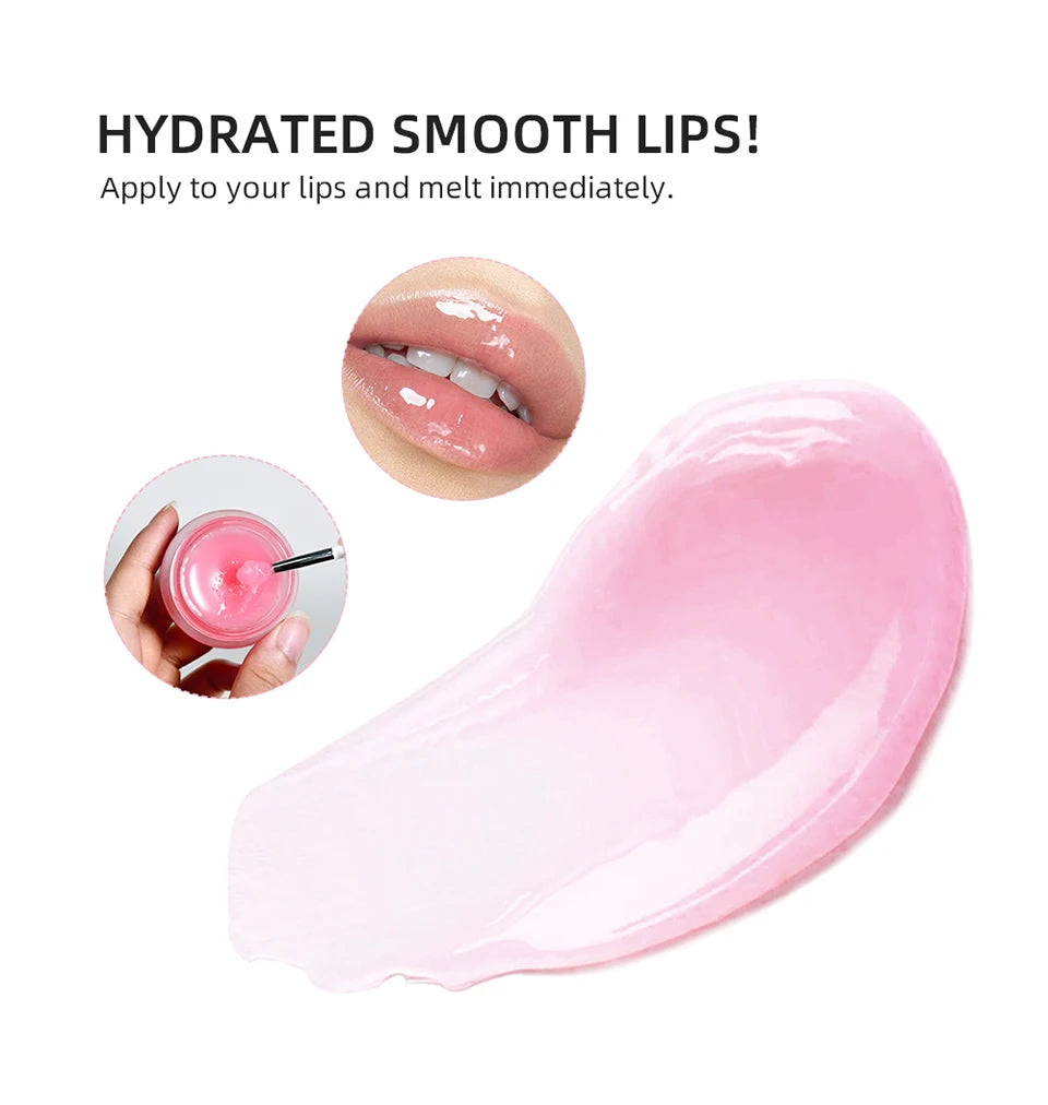 Lip Sleeping Mask Peach Moisturizing And Collagen Enhancing Restores Hydrates And Volumizes Dry And Chapped Lips Care Products