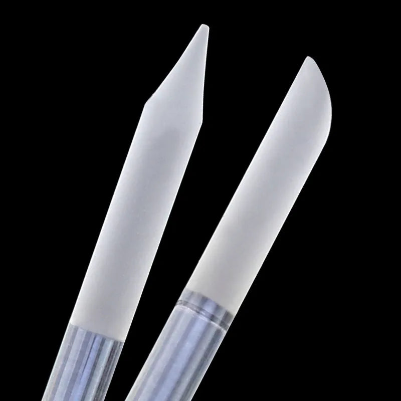 네일 Glass Cuticle Pusher Nail Manicure Stick Professional Precision Filing CuticleRemover PedicureForManicure Nails Accessories
