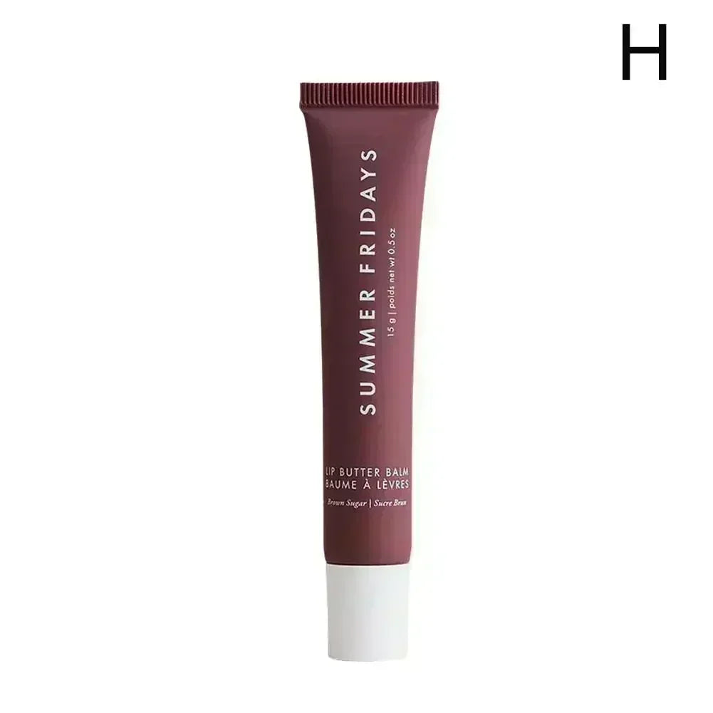 Iced Coffee Butter Lip Balm Moisturizing Transparent Lipstick Set Smooth Soft Tube Mirror Lip Gloss Lip Makeupv