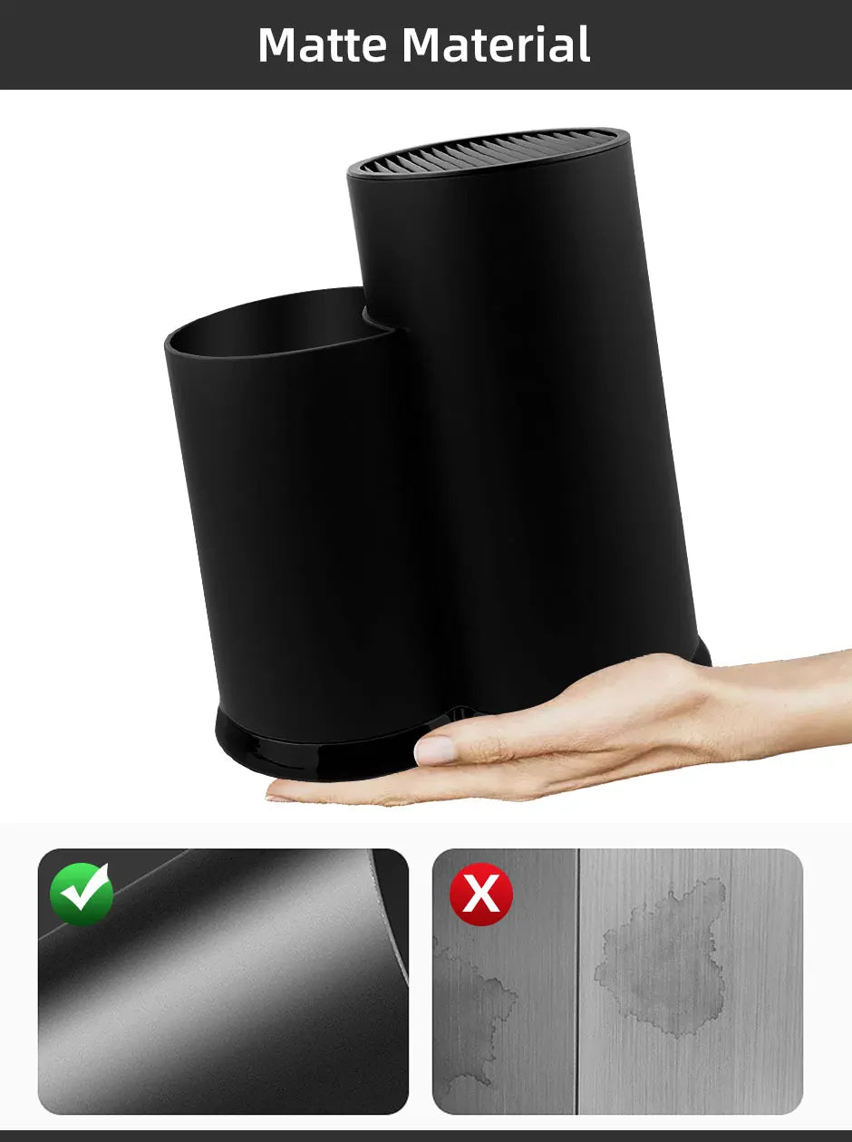 Knife holder Multi-Function Utensil stand Knife Block PP Flatware Drainer Storage Box Spoon Fork Kitchen Organizer Rack