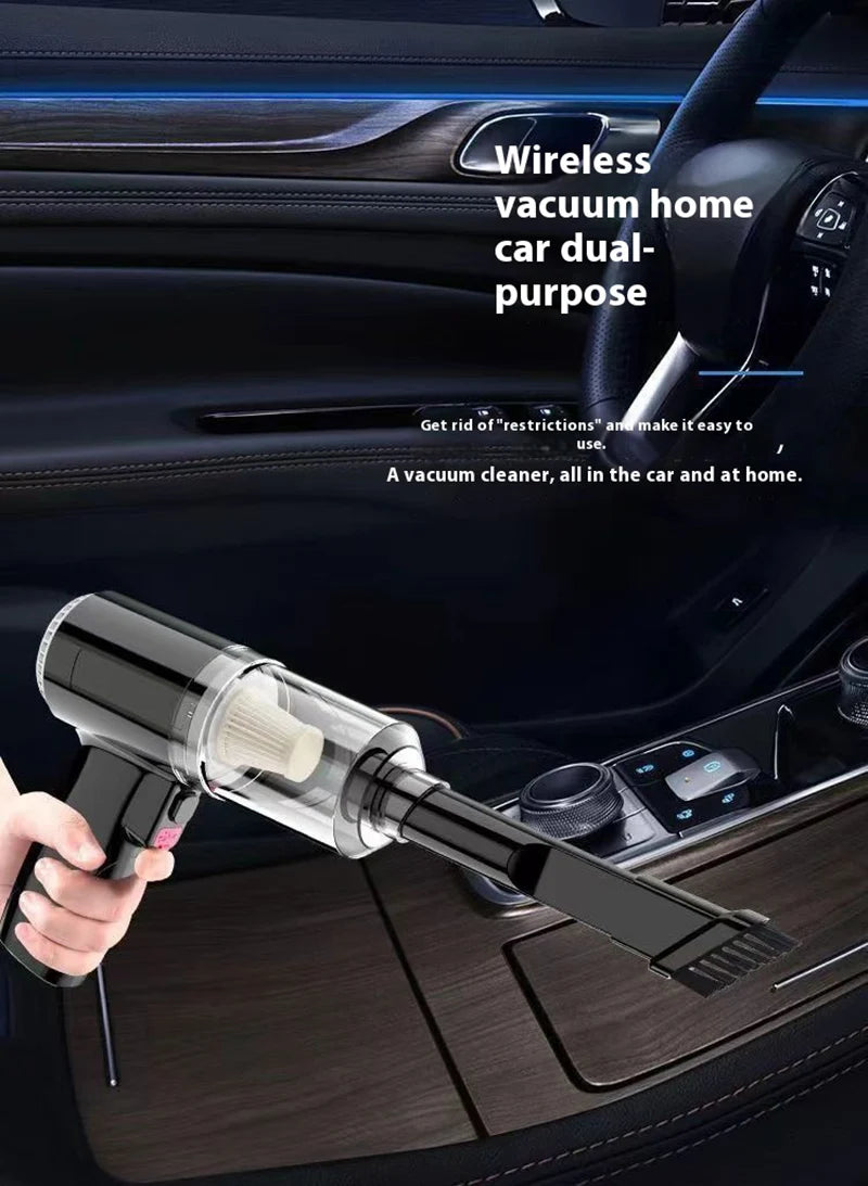 New Portable Wireless Car Vacuum Cleaner Wireless Vacuum Cleaner Dual Use for Home and Car 30W High Power Powerful Vacuum Cleane