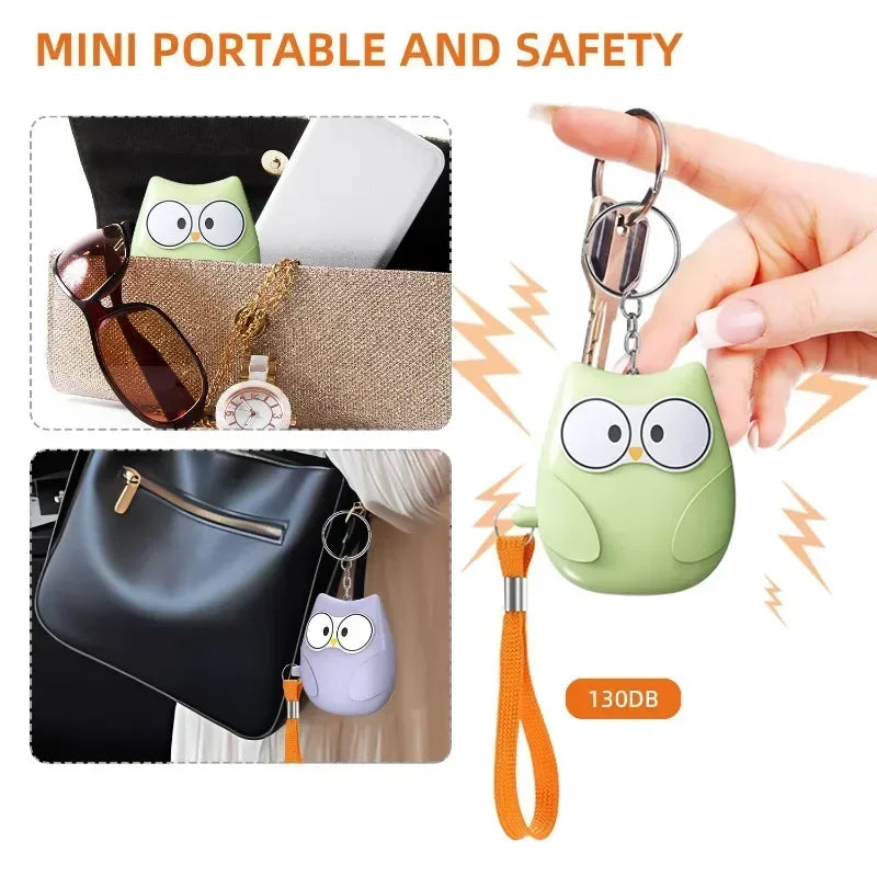 Personal Self Defense Alarm 130db - Safety Siren Keychain Alarm for Women