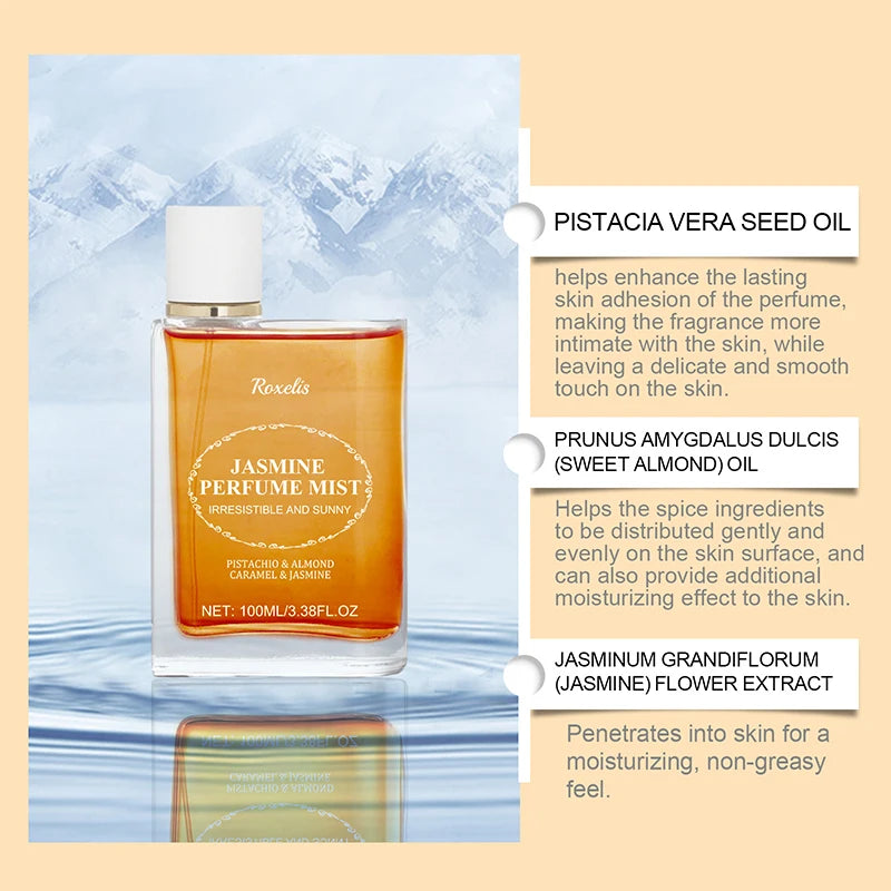 100ml Infinitely Charm Sunshine Eau De Toilette Natural Caramel Vanilla Long-last Fragrance New Hot-sell Luxury Women Body Spray