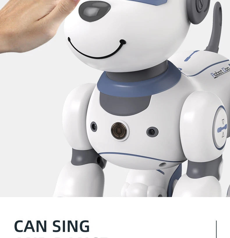 Intelligent Robot Dog - Remote Control Electronic Pet with Stunts for Kids