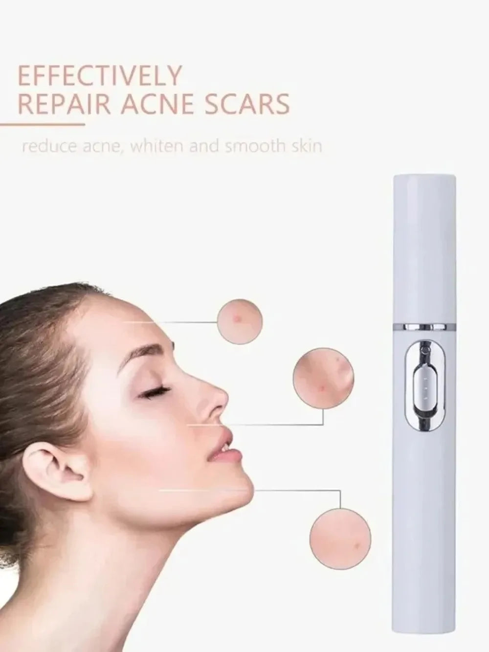 Facial Beauty Device Eye Massager Blue Light Black Eye Circles Facial Care Tool Improving Blood Circulation Maintaining Eye Bags