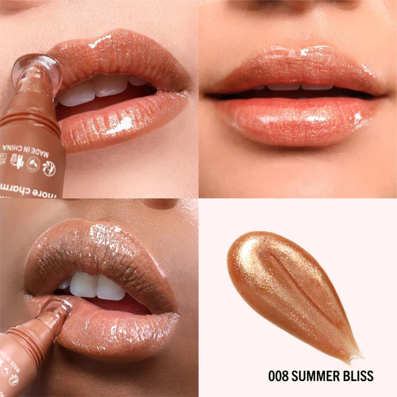 Tubular Butter Bliss Lip Balm - 8 Colors Plumping Hydrating Long Lasting Lip Gloss