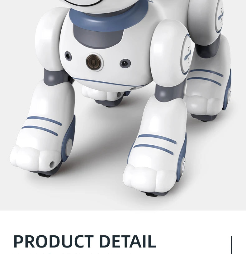 Intelligent Robot Dog - Remote Control Electronic Pet with Stunts for Kids