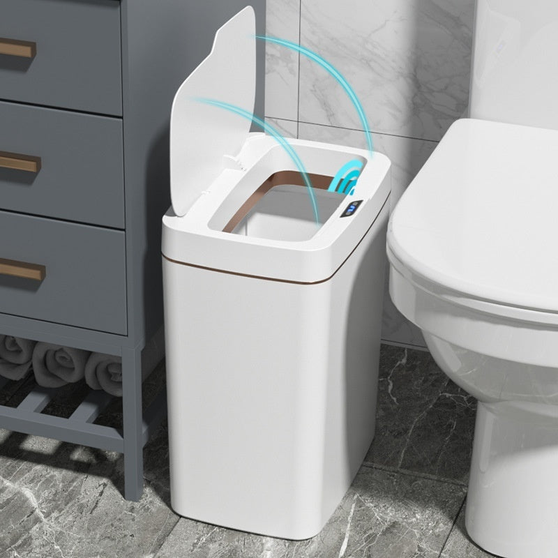 Induction Smart Household Automatic Trash Can Bathroom Kitchen