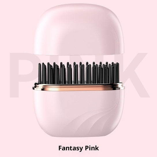 Wireless Hair Straightening Comb Portable Safe Styling Smoothing
