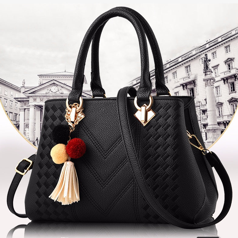 Premium Luxury Crossbody Handbag - Designer Vegan Leather Shoulder Bag for Women