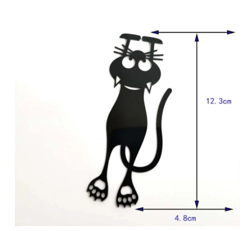 Creative Hollow Kitten Plastic Bookmark Custom Hollow Bookmark