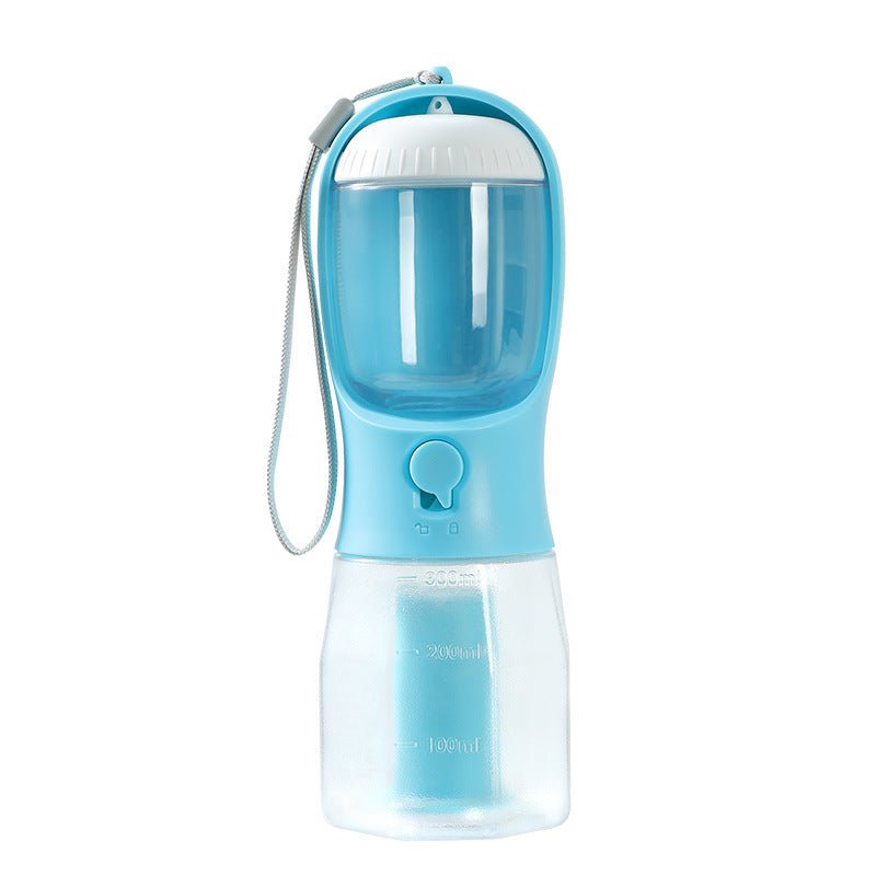 Dog Water Cup 3 In 1 Portable Bottle With Food And Waste Bag - Merch Gone Viral