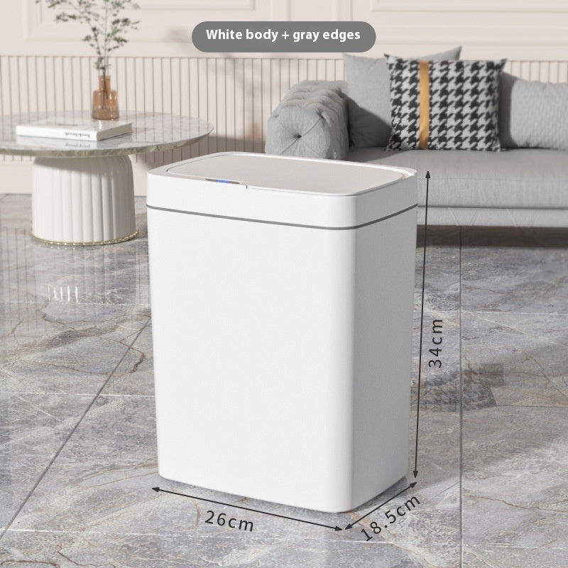 Induction Smart Household Automatic Trash Can Bathroom Kitchen