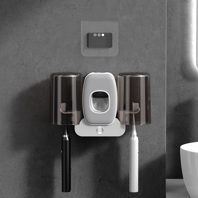 UV Toothbrush Holder with Smart Sterilization and Ceramic Finish