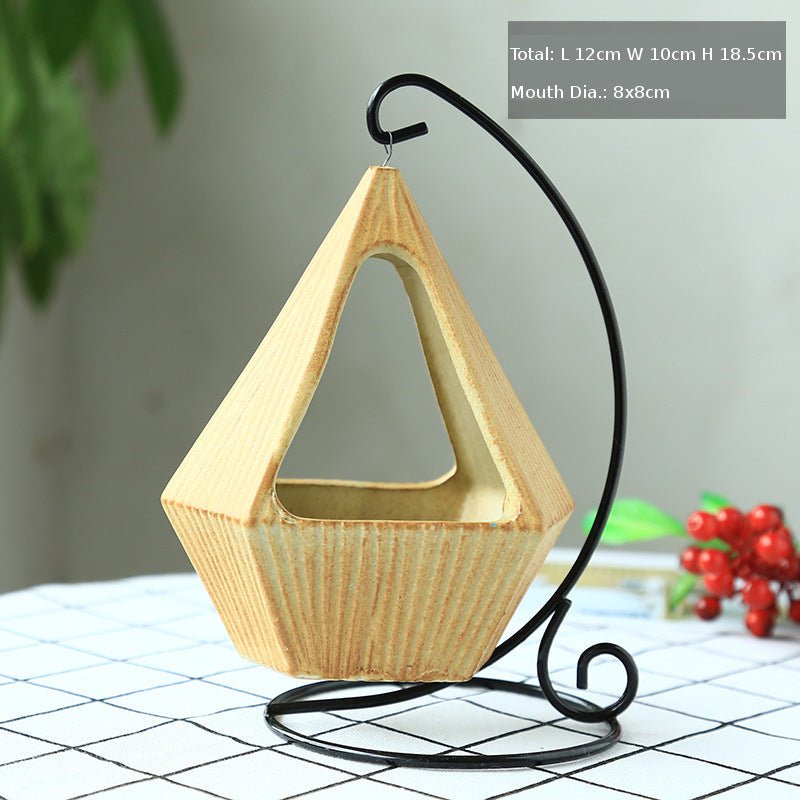 Planter Ceramic Landscape With Three Versatile Forms Planter - Merch Gone Viral