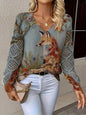 Textured Knit Long Sleeve Pullover For Spring And Autumn Regular Fit
