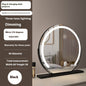 Smart Touch LED Light Mirror Makeup Desktop Dimming Fill Light Mirror Adjustable