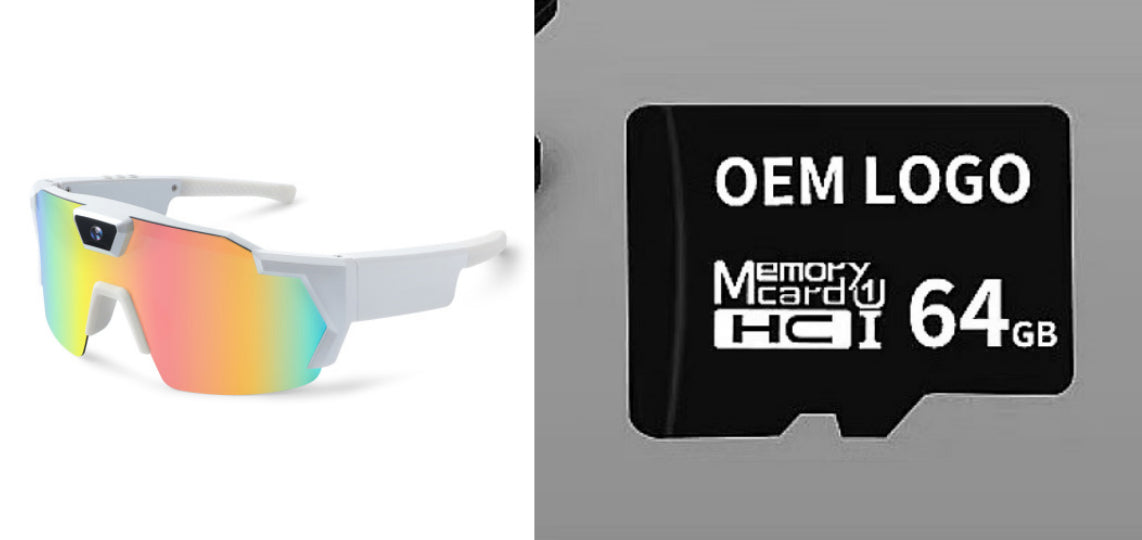 AI Riding Glasses With Built-In Camera For Skiing And Travel