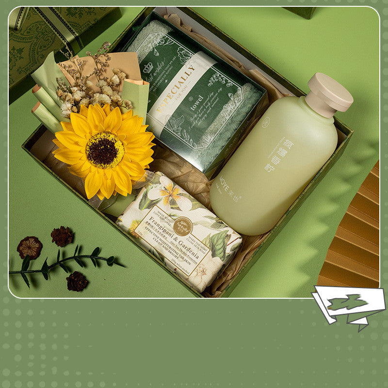 Stylish Gift Set for Best Man and Bridesmaid with Keepsake Wedding Card