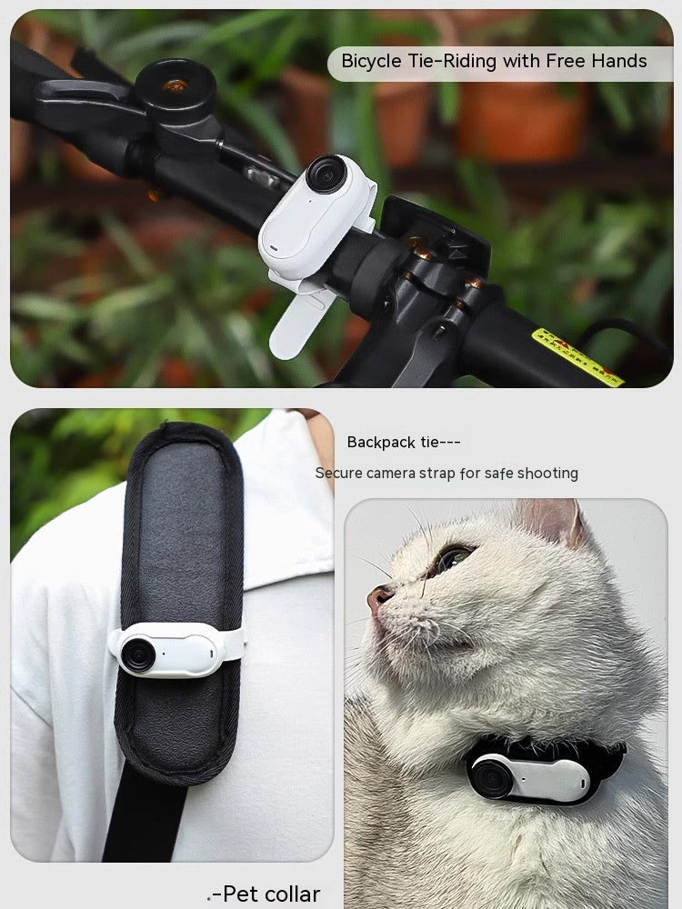 Wireless Pet Collar Camera for Indoor Outdoor Recording with HD Video and Live Streaming