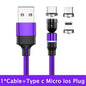 Magnetic USB C Cable with 540 Degree Rotation and Alignment for Android Smartphones