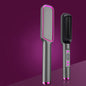 Wireless Hair Straightening And Curling Comb Tourmaline Ceramic Heating