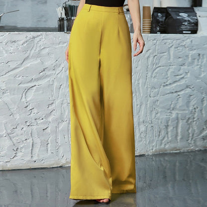 Your Luxe High Waisted Wide Leg Pants Are The Perfect Way to Elevate Everyday Comfort With Soft Premium Polyester.