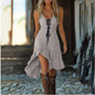 Women's Vintage Dress Holiday Casual Beach Dress