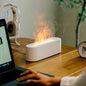 Creative Lava Colorful Flame Aroma Diffuser Desktop Atmosphere Humidifier