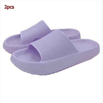 Soft Indoor Slippers with Cushioned EVA Sole and Non Slip for Home Use