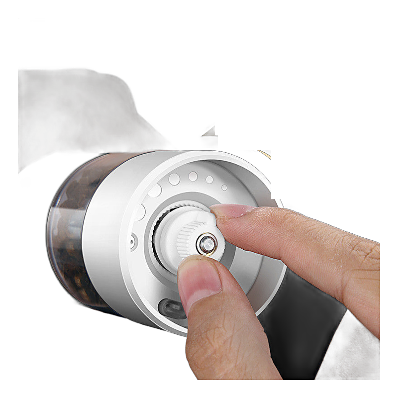 Additional view of Electric salt and pepper mill set with one-touch grinding