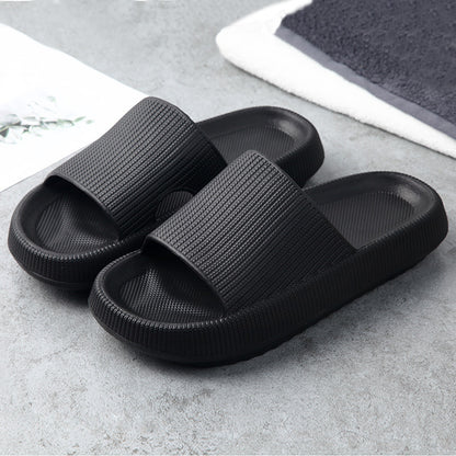 Soft Indoor Slippers with Cushioned EVA Sole and Non Slip for Home Use