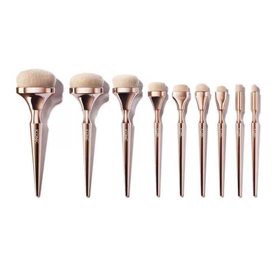 Golden Luxury Makeup Brush Set