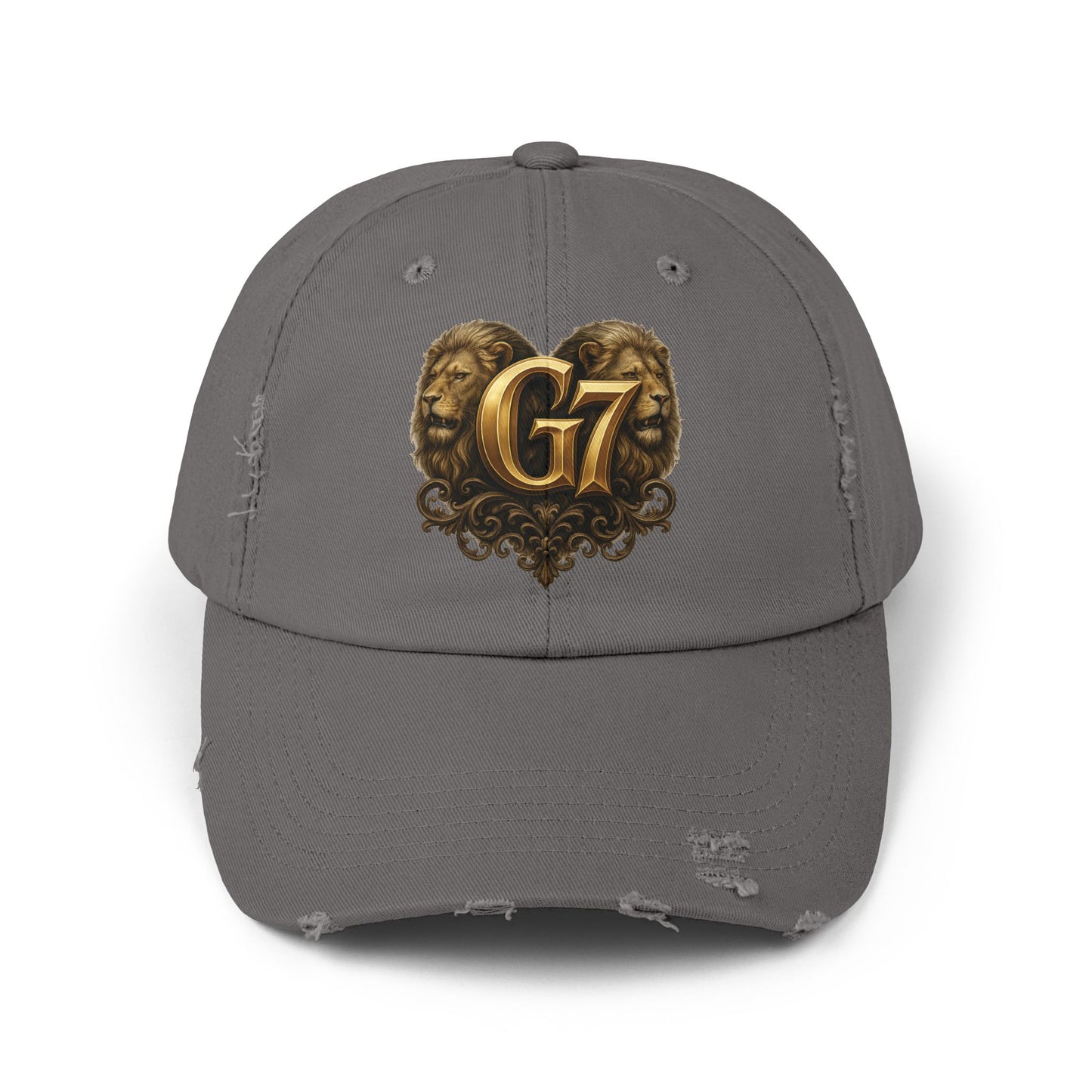 G7 Distressed Unisex Hat