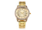 Luxury Designer Silver Rose Gold Watches for Women Dress Rhinestone Quartz Watch Casual Women Stainless Steel Wristwatches Female Clock
