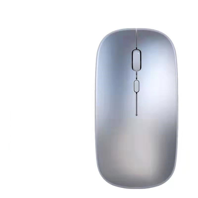 Rechargeable Wireless Mouse with Subtle Glow for Laptop Use
