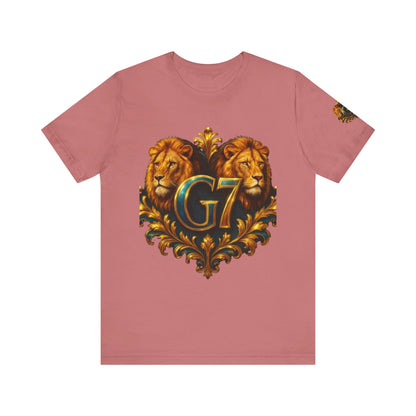G7 Group Regal Lions Unisex Short Sleeve Tee