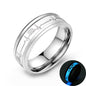 Luminous Pulse Line Ring for Daily Wear All Day Comfort and Durable Stainless Steel Finish
