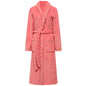 Coral Fleece Bathrobe Long Pajamas