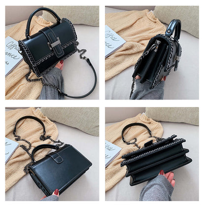 Opulent One-Shoulder Small Square Bag — 2026 Luxury Must-Have