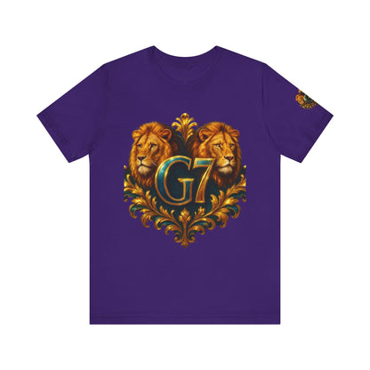 G7 Group Regal Lions Unisex Short Sleeve Tee