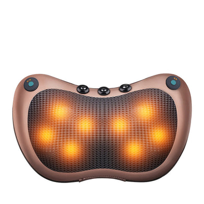 Infrared massage pillow for back and neck recovery
