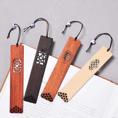 Bookmark Mahogany Hollow Bookmark Hollow Small Window Flower Bookmark
