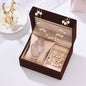 Radiant Watch with Pearl Jewelry Set Diamond Sparkle
