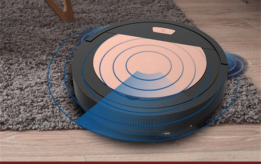 Smart Robot Vacuum Cleaner with Mopping Function - Automated Home Cleaning System